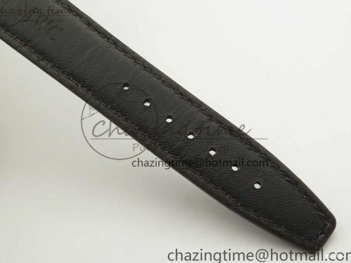 MIROTIME 0126 Portofino Automatic RG FKF 1:1 Best Edition White Dial on Brown Leather Strap A Practical 7140